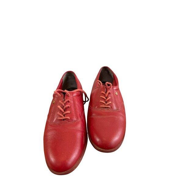 Easy Spirit  7.5 AA  Anti-gravity Motion Women's Lace Up Comfy Shoes Red - Picture 4 of 9